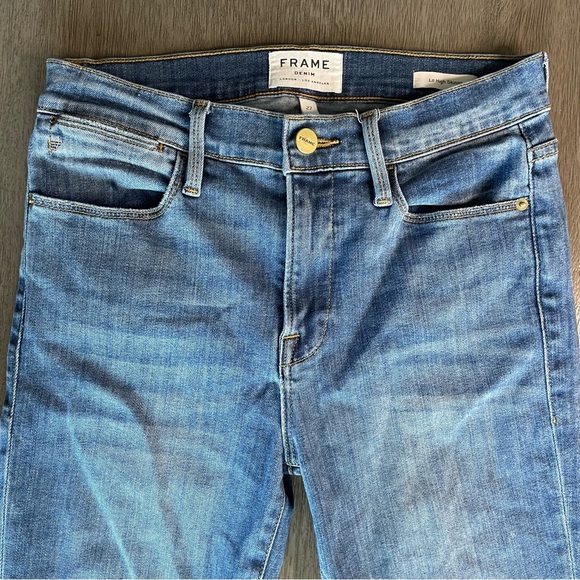 Frame Le High Skinny High Rise Denim Jeans 27 - Picture 5 of 12